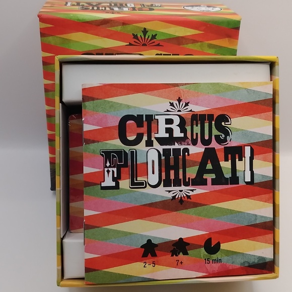 Circus Flohcati 2016 Card Game 2nd Edition COMPLETE RARE COLLECTIBLE - Picture 13 of 16
